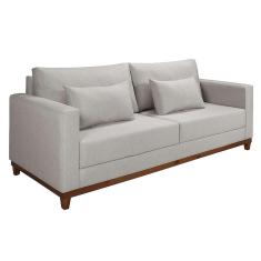 Imagem de Sofá 3 Lugares Bahamas Linho Gelo 230 Cm