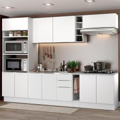 Imagem de Cozinha Completa Stella Armário e Balcão Branco Madesa