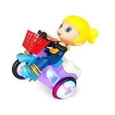 Imagem de Boneca Triciclo Gira 360 Graus Luz Som E Movimento - Fun Game