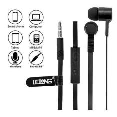 Imagem de Fone de Ouvido Le-0201 Lelong  C/ Microfone Stereo X-bass