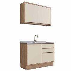 Imagem de Cozinha Pequena Modulada Herval Ten, 100% Mdf, 120 cm