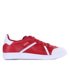 Imagem de Tênis Feminino Schutz Vintage Listras Scarlet White-Feminino