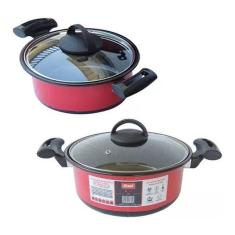 Imagem de Conjunto Panelas 2 Pç Royale Cerâmica Indução Elétrico Lenha