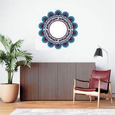 Imagem de Adesivo de Parede Mandala Zen tamanho 50cm x 50cm mod371