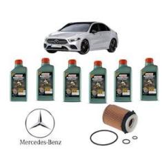 Imagem de Kit Troca De Oleo Mercedes Cla200 1.6 2012 Diante Castrol