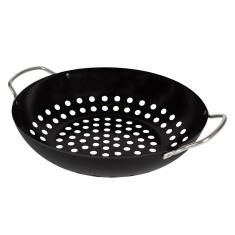 Imagem de Frigideira Wok Grelhar Para Churrasqueira Mor