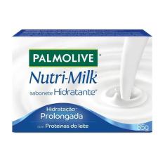 Imagem de Sabonete Hidratante Em Barra Palmolive Nutri-Milk Hidratação Prolongada 85G