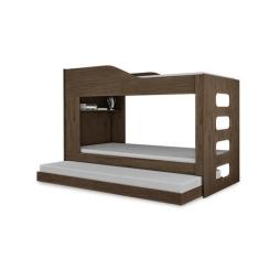 Imagem de Treliche Hortênsia Solteiro Mdf Com Cama Auxiliar - Incabrás