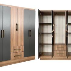 Imagem de Guarda Roupa Casal 6 Portas 2 Gavetas 8 Prateleiras 1 Cabidei