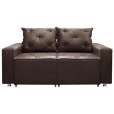 Imagem de Sofá Retrátil E Reclinável 2 Lugares Bariloche 1.50cm Suede Com Molas