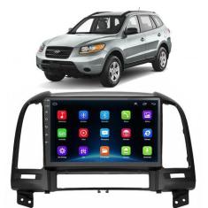 Imagem de Kit Central Multimídia Android Santa Fé 2006 2007 2008 2009 2010 2011 