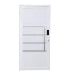 Imagem de Porta Pivotante De Alum nio 210 X 100cm Com Friso E Fechadura