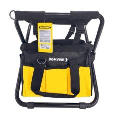 Imagem de Bolsa de Ferramentas com Banqueta Dobrável e Compartimentos - BOMVINK