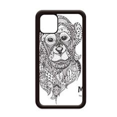 Imagem de Capa com imagem de animal de boca grande macaco para iPhone 11 Pro Max para Apple Mobile Case Shell