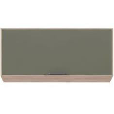 Imagem de Armário de Geladeira Demóbile Firenze com 1 Porta Basculante - Avena/Menta