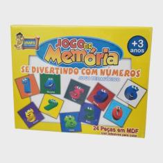 Imagem de Jogo da Memória Se Divertindo Com Números - 24 Peças