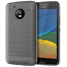 Imagem de Capa para Moto G5, sensação macia, proteção total, anti-arranhões e impressões digitais + capa de celular resistente a arranhões para Moto G5