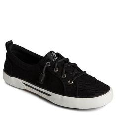 Imagem de Sperry Tênis feminino Pier Wave Seacycled Baja com cadarço casual - preto, Preto, 35