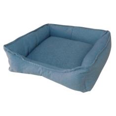 Imagem de Cama Para Cachorro Lavável Fibra de Silicone Tamanho M 54 x 54 cm - Ki