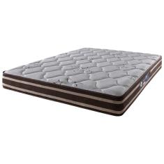 Imagem de Colchão Queen Oakland Espuma D70-d28 Dupla Face 158x198x24cm Marrom