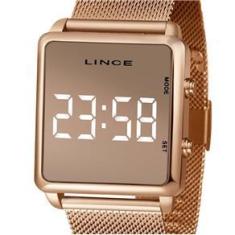Imagem de Relógio Lince Digital Led Feminino MDR4619L BXRX Rose