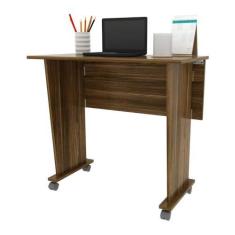 Imagem de Escrivaninha com Rodízios Multimóveis Cr25025 Nogal