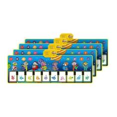 Imagem de Kit 4 Un-Piano Music Mat Tapete Para Crianças Infantil Bebês - Ozen St