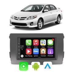 Imagem de Kit Multimidia Android Corolla 09 11 13 14 7 Pol Carplay GPS Wifi  - E