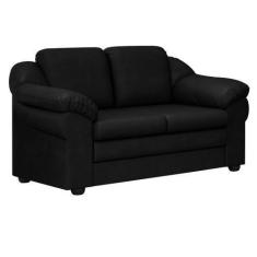 Imagem de Sofá Living 2 Lugares 157cm Áurea PU Preto - Sallar Home
