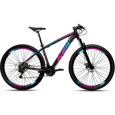 Imagem de Bicicleta 29 KSW XLT 21V Câmbios Shimano Freio a Disco Quadro Alumínio MTB