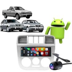 Imagem de Kit Multimidia Android Gol Parati Saveiro G3 2000-2005 1 Din 2-32Gb Gp