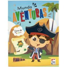 Imagem de Livro - Mundo da Fantasia: Mundo de Aventuras Para Colorir