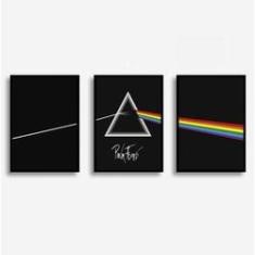 Imagem de Conjunto Quadros Decorativos Pink Floyd
