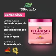 Imagem de COLÁGENO 3 TIPOS + ÁCIDO HIALURÔNICO + BIOTINA + VERISOL + DOLOMITA - 150G NATUNUTRY