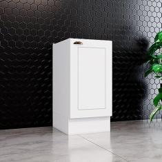 Imagem de Balcão para Cozinha 1 Porta 40cm Americana Henn Branco