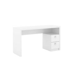 Imagem de Mesa Escritório 2 Gavetas Me4130 Branco - Tecnomobili - Tecno Mobile