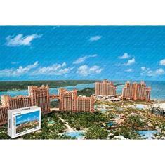 Imagem de Quebra-cabeça - Bahamas Resort Ocean Travel, tamanho grande 75x50cm