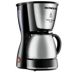 Imagem de Cafeteira Elétrica Mondial Dolce Arome C-34ji-15x Cafeteira-127v-preto/inox
