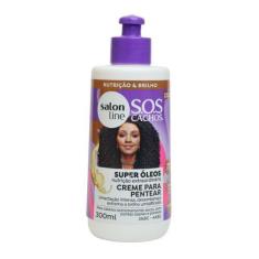 Imagem de Creme Para Pentear S.O.S Cachos Super Óleos Salon Line 300ml