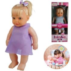 Imagem de Graciosa Brinquedo Isinha Baby Loira De Pelúcia Para Criança Presente 