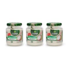 Imagem de Kit 3Uni Óleo De Coco Sem Sabor 200ml - Copra