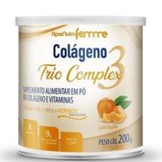 Imagem de Colágeno Trio Complex 200G Apisnutri Sabor Tangerina