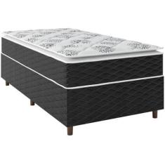 Imagem de Cama Box Solteiro (Box + Colchão) Umaflex  - De Mola Ensacada 51cm De