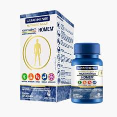 Imagem de Polivitamínico A-Z Homem - 60 Cápsulas - Catarinense