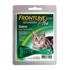 Imagem de Frontline Plus Antipulgas Gatos 0,5ml – Caixa Com 10 Pipetas