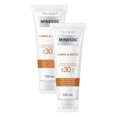 Imagem de Kit 2 Protetores Solar Neostrata Minesol Corpo e Rosto fps 30 120mL