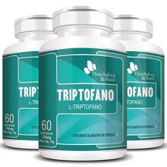 Imagem de KIT 3X Triptofano 250mg 60 Cápsulas - Flora Nativa
