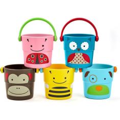 Imagem de Zoo Banho Skip Hop Pilha de baldinhos para o banho, Skip Hop