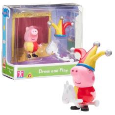 Imagem de Boneca Peppa Com Roupinhas George Chapéu E Cavalinho 2319