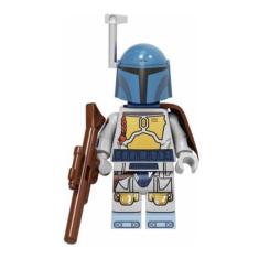 Imagem de Boneco Boba Fett Mandalorian Blocos De Montar Star Wars